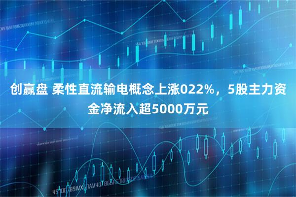 创赢盘 柔性直流输电概念上涨022%，5股主力资金净流入超5000万元